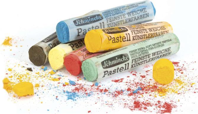 Image du produit Schmincke Set de 15 craies pastel (Multicolore, 15 x)