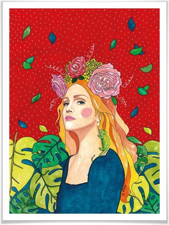 Actual product image Trenddeko Hülya - Madonna (80 x 100 cm)
