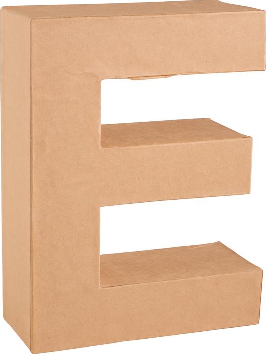 Produktbild Glorex Papp-Buchstabe E 17,5X5,5cm