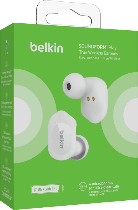 Actual product image Belkin Soundform Play In-Ear (ANC, 8 h, Cable)