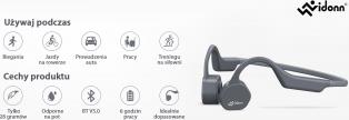 Actual product image Vidonn F3 Red (9 h, Wireless)