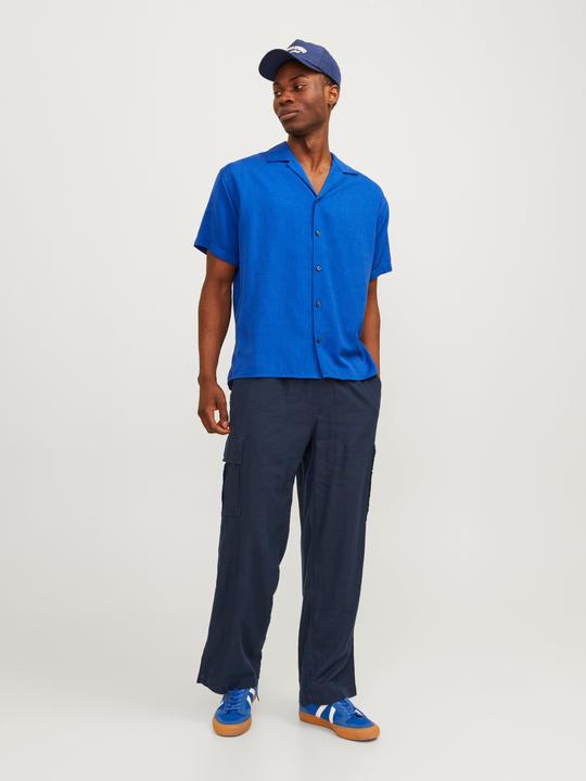 Actual product image Jack & Jones Jpstbill Jjnate Linen Blend Cargo Jogger (S)