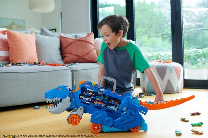 Image du produit Hot Wheels Ultimate T-Rex Transporter