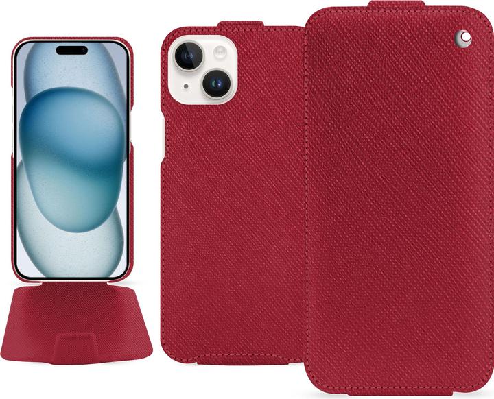 Produktbild Noreve Lederschutzhülle vertikal (Apple iPhone 15)