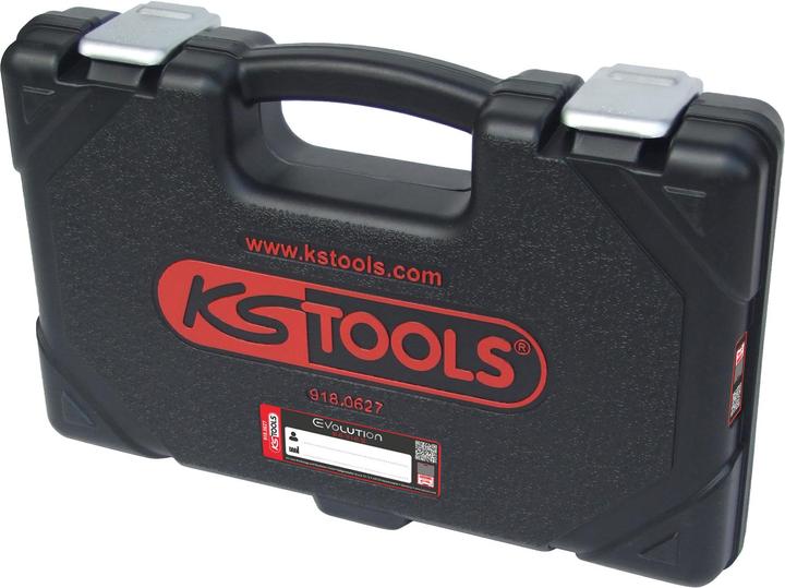 Produktbild KS Tools 3/8" CHROMEplus Steckschlüssel-Satz, 27-teilig, Flank Traction (3/8")