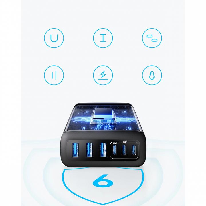 Produktbild Anker 6-in-1 Ladestation (112 W)
