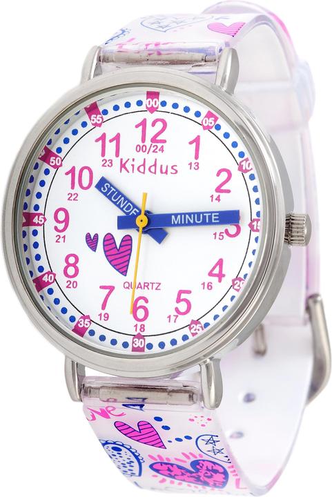 Kiddus Time Teacher Hearts (Deutsch) (Analoguhr, 33 mm)