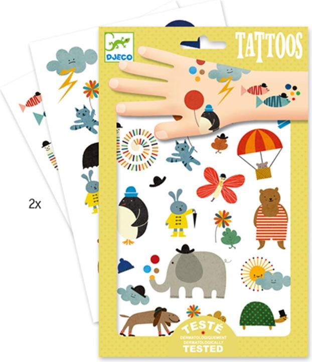 Actual product image Djeco Tattoos Little Things