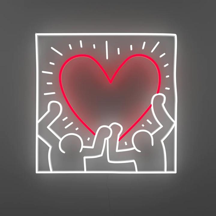 Produktbild YellowPop Keith Haring Radiant Heart (244 lm)