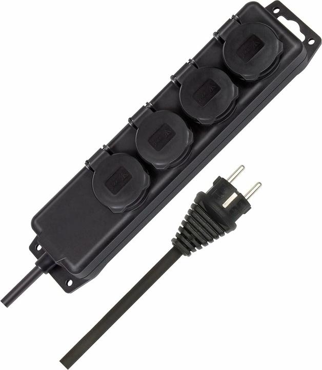 Actual product image Brennenstuhl Socket strip (4 x, CEE 7/16, 2 m)