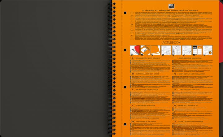 Immagine prodotto Oxford Activebook (A4, Quadretti, Copertina morbida)