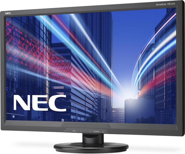 Actual product image NEC AccuSync AS242W (1920 x 1080 pixels, 24.00")
