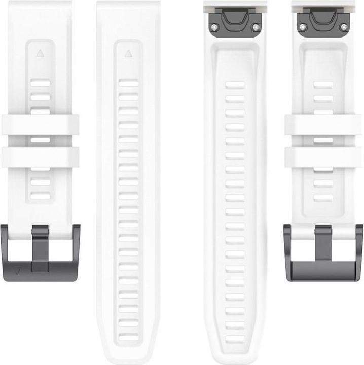 Image du produit OEM Strap Silicone strap for GARMIN FENIX 3 / 3HR / 5X / 6X / 6X Pro / 7X / 7X Pro white (7) (Silicone)