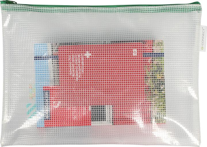 Produktbild Q-Connect Reissverschluss-Taschen (Dokumenten- & Geldtasche)