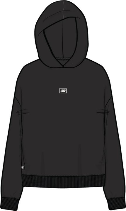 Immagine prodotto New Balance Y Essentials Felpa con cappuccio in pile con retro spazzolato (L)