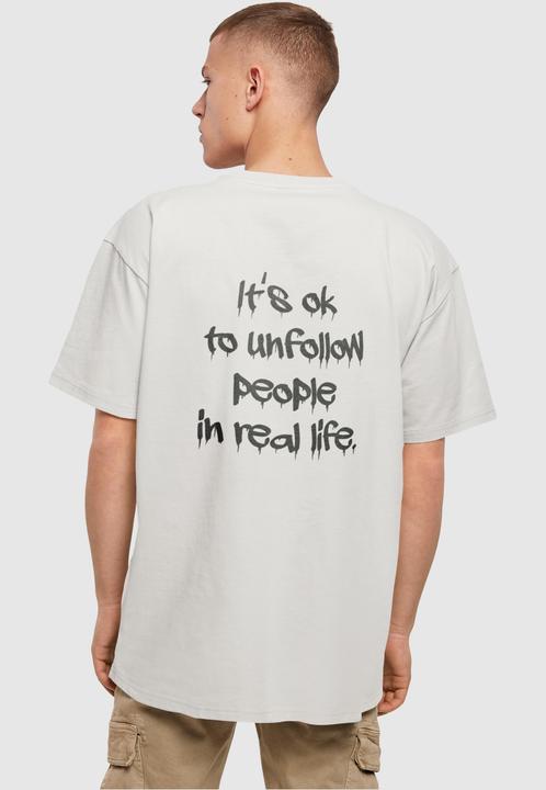 Produktbild Merchcode Unfollow front X Oversize Tee - 112215 (L)