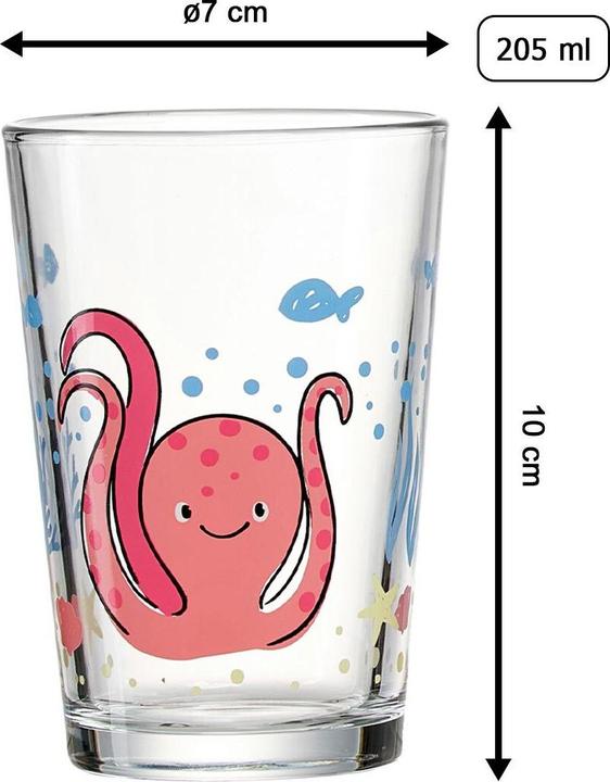 Actual product image Ritzenhoff & Breker Kindergläser Meeres- und Waldtiere