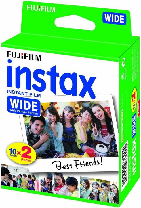Fujifilm Film instantané Instax Wide 10x2 (Instax Wide 300)