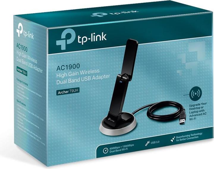 Actual product image TP-Link Archer T9UH: AC1900 USB 3.0 adapter (USB 3.0)