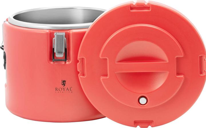 Produktbild Royal Catering Thermobehälter Edelstahl Thermobox Thermoport Warmhaltebehälter Speisen 15 L (15 l)