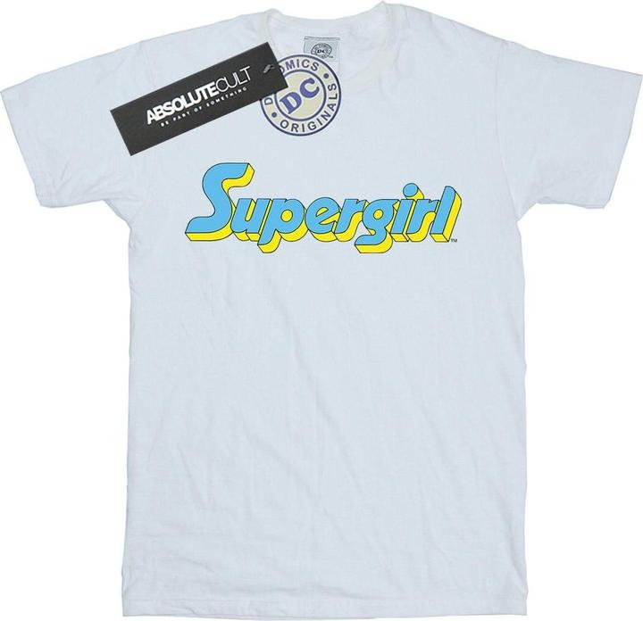 Supergirl Text Logo TShirt Mädchen