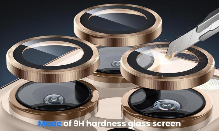 Image du produit Screenguard Camera Lens Protector Verre de protection Apple iPhone 16 Pro (1 pièce(s), Apple iPhone 16 Pro)