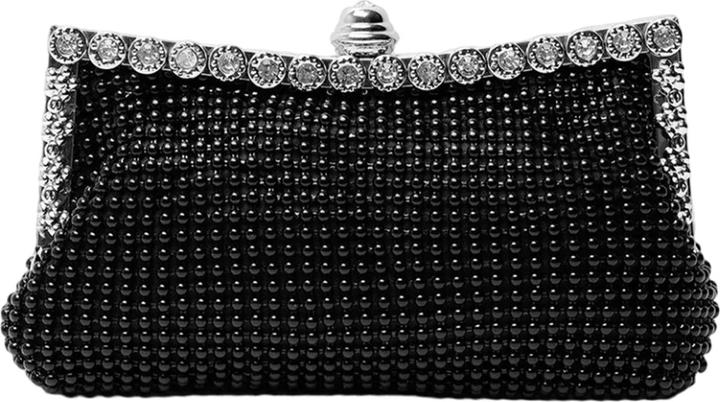 Actual product image Where's That From Caroline Embellished Crystal Evening Clutch Bag