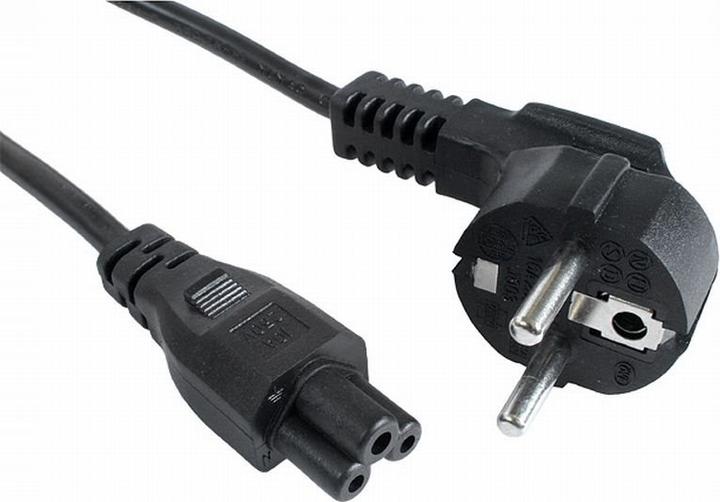 Productafbeelding Gembird Stroomkabel voor notebook Schucko C5 (3-polig) VDE 1,8m (1.80 m)
