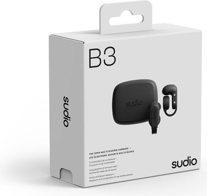 Produktbild Sudio B3 Black (24 h, Kabellos)