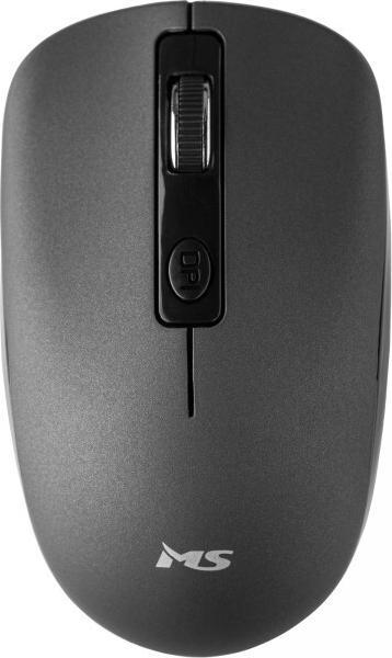 Image du produit MS Industrial Souris sans fil silent click Focus M310 RF 1600 DPI 4P batterie noire (Sans fil)
