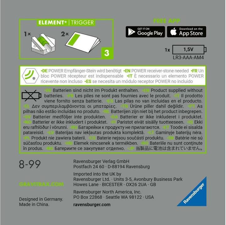 Actual product image Ravensburger GraviTrax Power Element Trigger