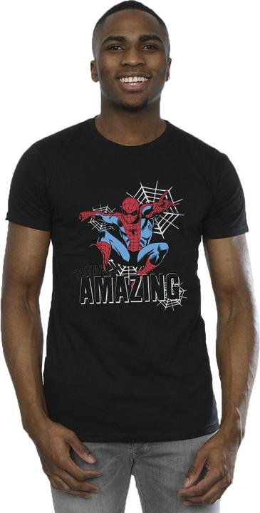 Immagine prodotto Spiderman Maglietta in cotone Totally Amazing (M)