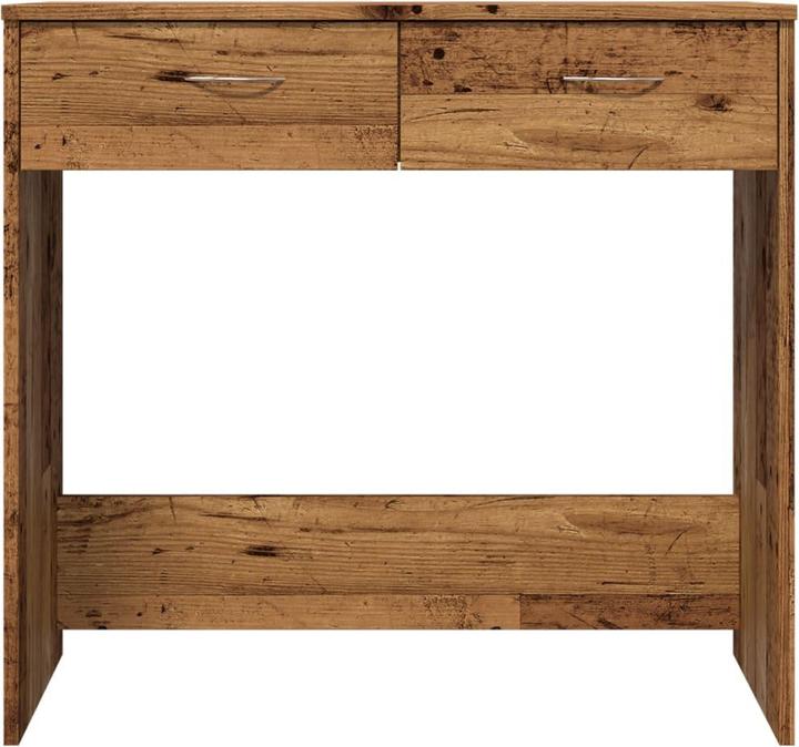 Produktbild VidaXL Schreibtisch Bürotisch Computertisch Arbeitstisch Tisch Altholz-Optik (80 x 40 x 75 cm)