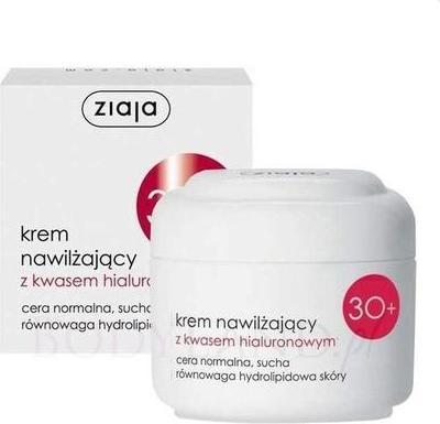 Actual product image Ziaja Moisturising Cream From Hyalucic Acid 30+ Dry Score And Normal 50Ml (50 ml, Day cream)