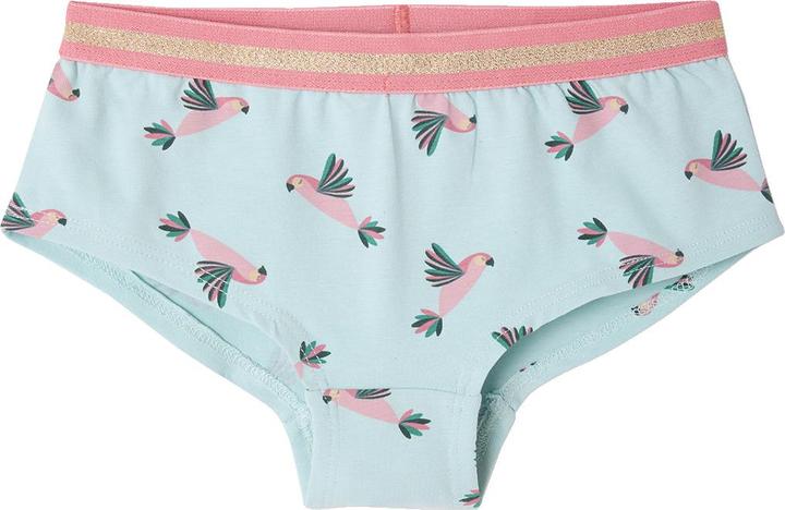 Produktbild Vertbaudet Bio-Kollektion: 5er-Pack Mädchen Shortys mit Dschungelprint (92)