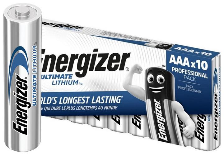 Image du produit Energizer Ultimate Lithium Micro (10 pcs, AAA, 1250 mAh)