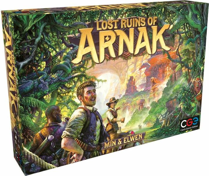 Actual product image Czech games edition Lost Ruins of Arnak (German)