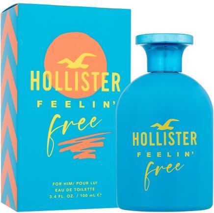 Hollister FEELIN FREE 100ml Eau De Toilette EDT (Eau de Toilette, 100 ml)