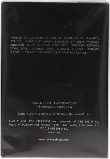 Actual product image Bellevue Parfums Elvis Presley Forever by Eau de Parfum Spray 100 ml (Eau de parfum, 100 ml)