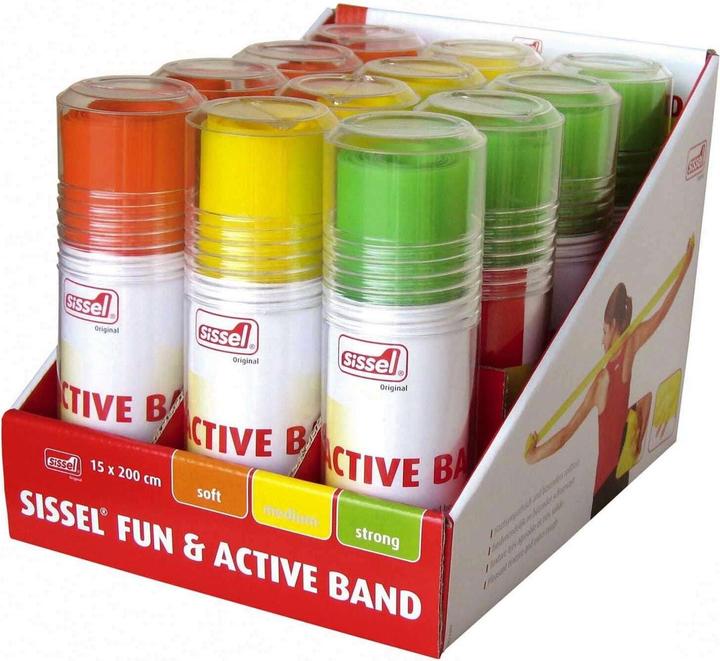 Image du produit Sissel Fun & Active Band Set (2 m, Moyen, Fort, Léger)