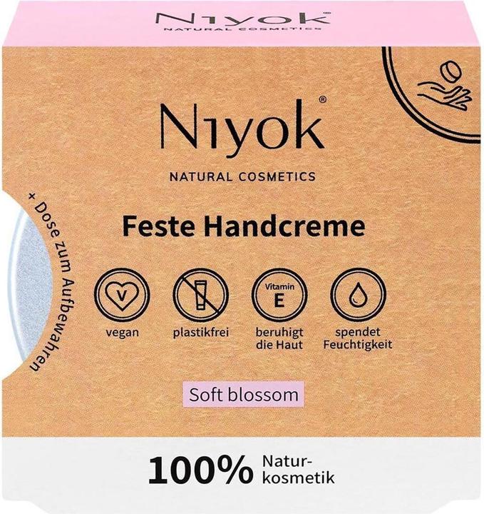 Actual product image Niyok Soft Blossom Solid Hand Cream