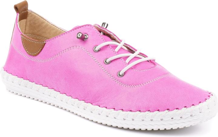White, fuchsia