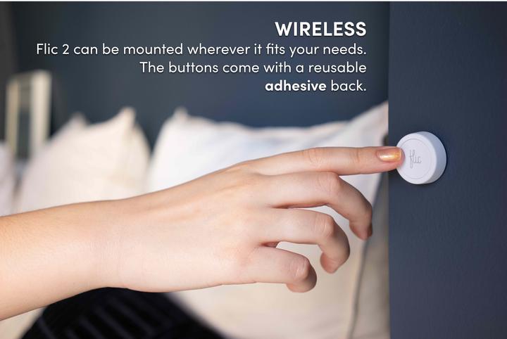 Immagine prodotto Flic 2 Confezione doppia di pulsanti intelligenti Bluetooth