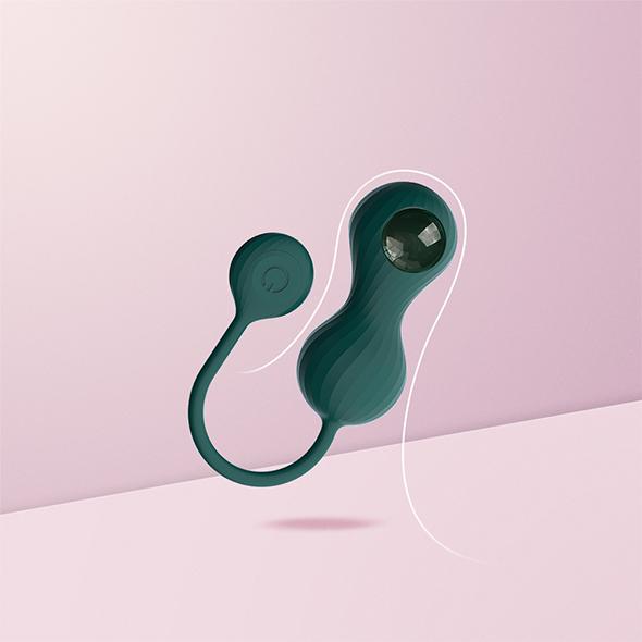 Image du produit Magic Motion Crystal Duo Smart Kegel Vibrator with Weight Set