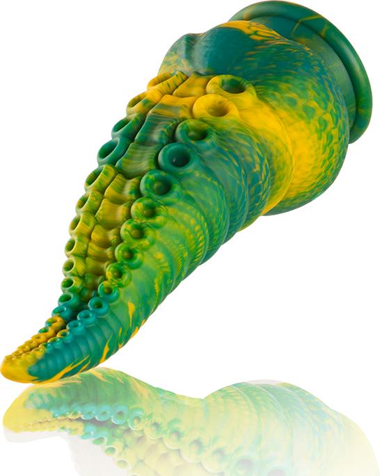 Productafbeelding Epic Cetus Groene Tentakel Dildo, Groot Formaat