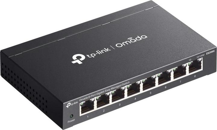 Produktbild TP-Link ES208G Omada 8-Port Gigabit Easy Managed Switch (8 Ports)
