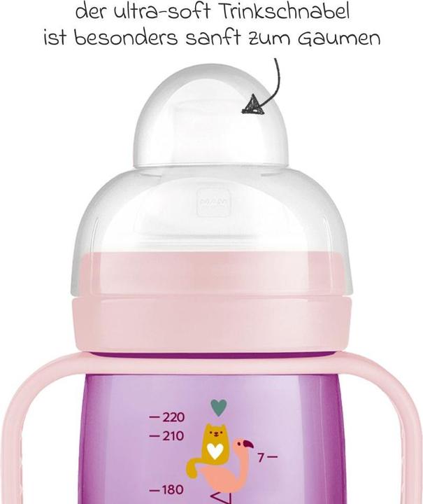 Actual product image MAM Trainer+, 220 ml, turtle (220 ml)