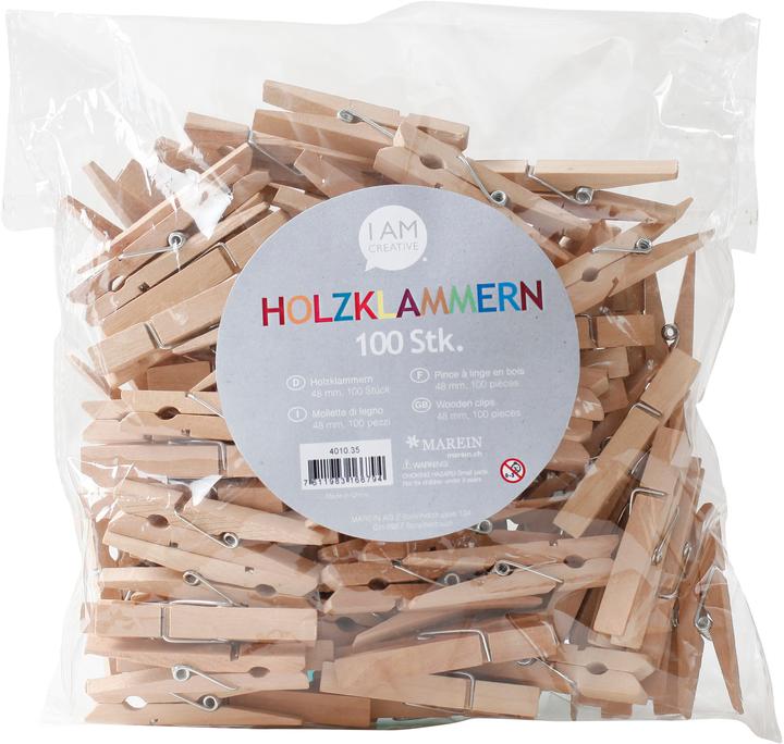 I Am Creative Holzklammern