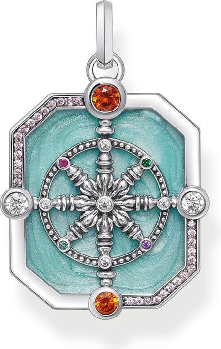 Thomas Sabo Anhänger Sterling Silver (925er Silber, Emaille)