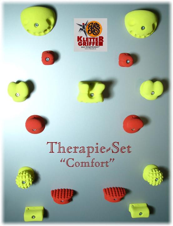 Produktbild KS Klettergriffe Therapie-Klettergriff-Set Comfort (Wunschfarbe (Anfertigung))
